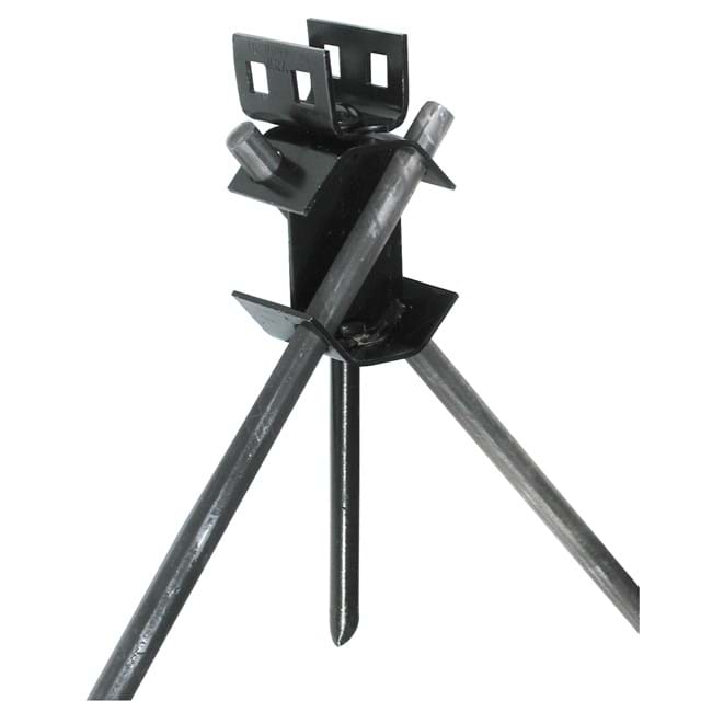 Black Painted CROSS DRIVE ROCK ANCHOR Model #MRA with 30 in. Rod
