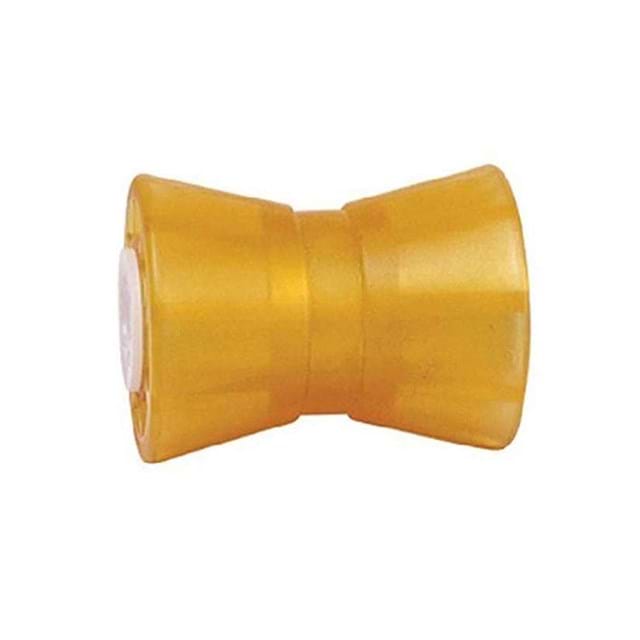 5 in. PVC Center Guided Keel Roller with 5/8 in. Shaft