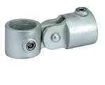 13714 Tie Down Engineering Zip Rail Pipe Fittings  Single Swivel Socket | Cast Iron or Aluminum Options | For Roof Guardrails | OSHA Compliant | Roofing Tools and Accessories