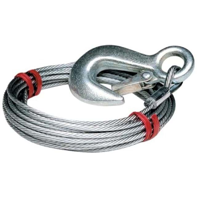 1/8 in. x 20 ft. Galvanized Winch Cable