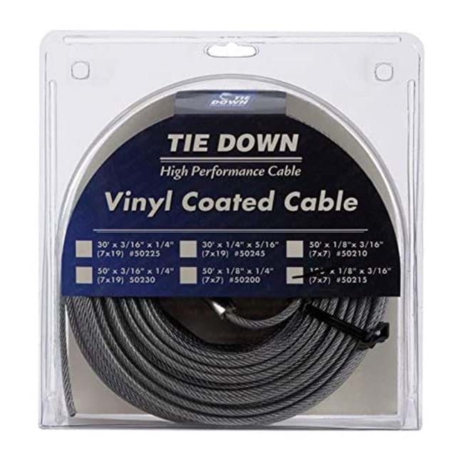 1/8 in. ID x 3/16 in. OD x 100 ft. Galvanized Cable