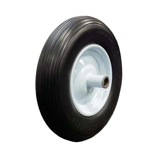 8 in. Flat-Free Wheelbarrow Replacement Wheel/ Tire