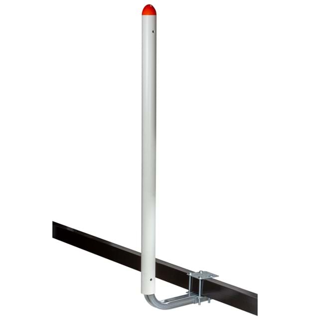 Heavy Duty 90 Degree 48 in. Post PVC POST GUIDE ON, Pair