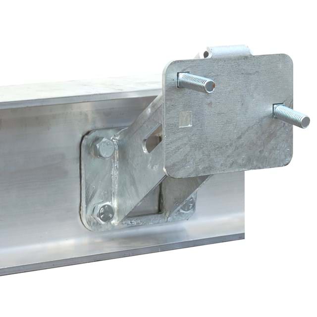 Hot Dip Galvanized SPARE TIRE CARRIER FOR ALUMINUM TRAILERS