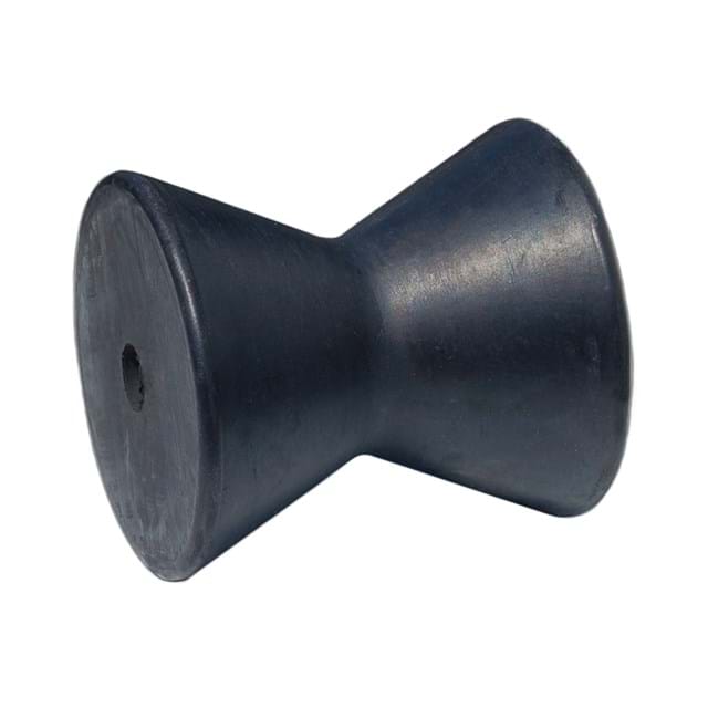 4 in. Rubber Bow Roller 1/2 in. Shaft