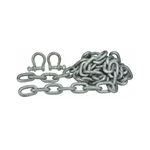 Tie Down 95130 1/4 in. x 16 ft. Chain and 2 Shackles, Galvanized