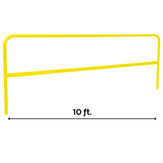 10 ft. Yellow Guardrail