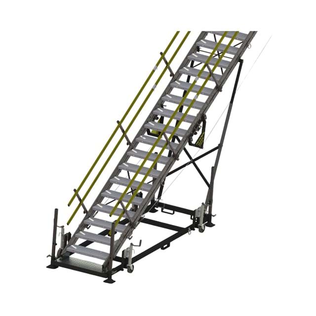 40 Inch Wide Super Steps - 3 Modules and Pallet
