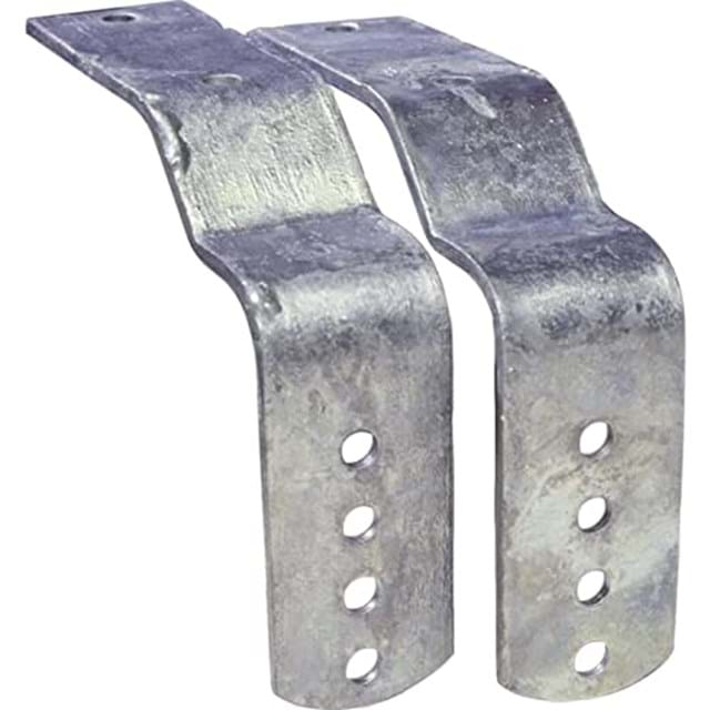 Grey Fender Mounting Brackets for 8 in. and 12 in. Fenders