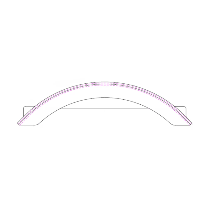 Tie Down 17026 UV-Protected White Small Plastic Trailer Fenders
