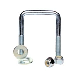 Tie Down 86219 3/8 in.-16 1-5/8 in. 3-9/16 in. Zinc Plated Square U-Bolt Kits