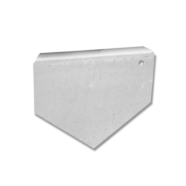 12 in. wide Galvanized EARTH ANCHOR STABILIZER