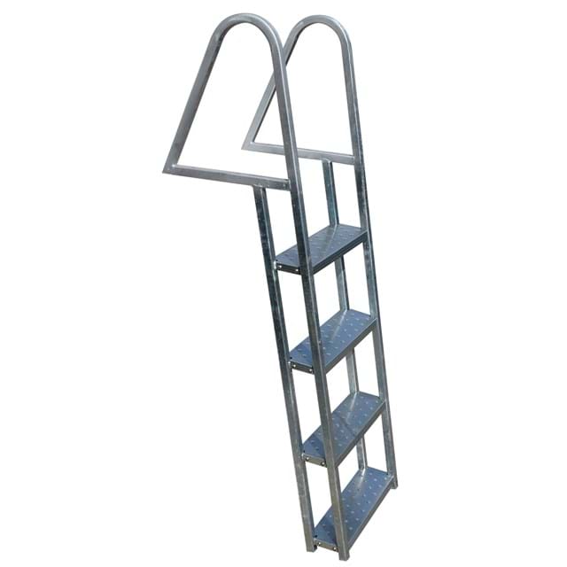 4-Step Galvanized Dock Ladder, 300 lb. capacity
